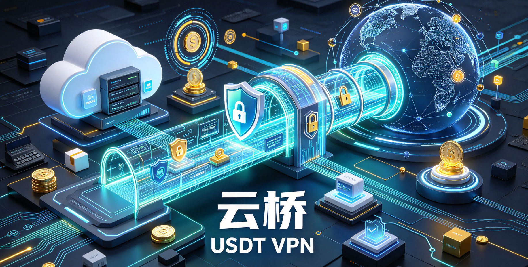为什么选择云桥VPN？USDT购买与套餐选择的实用指南