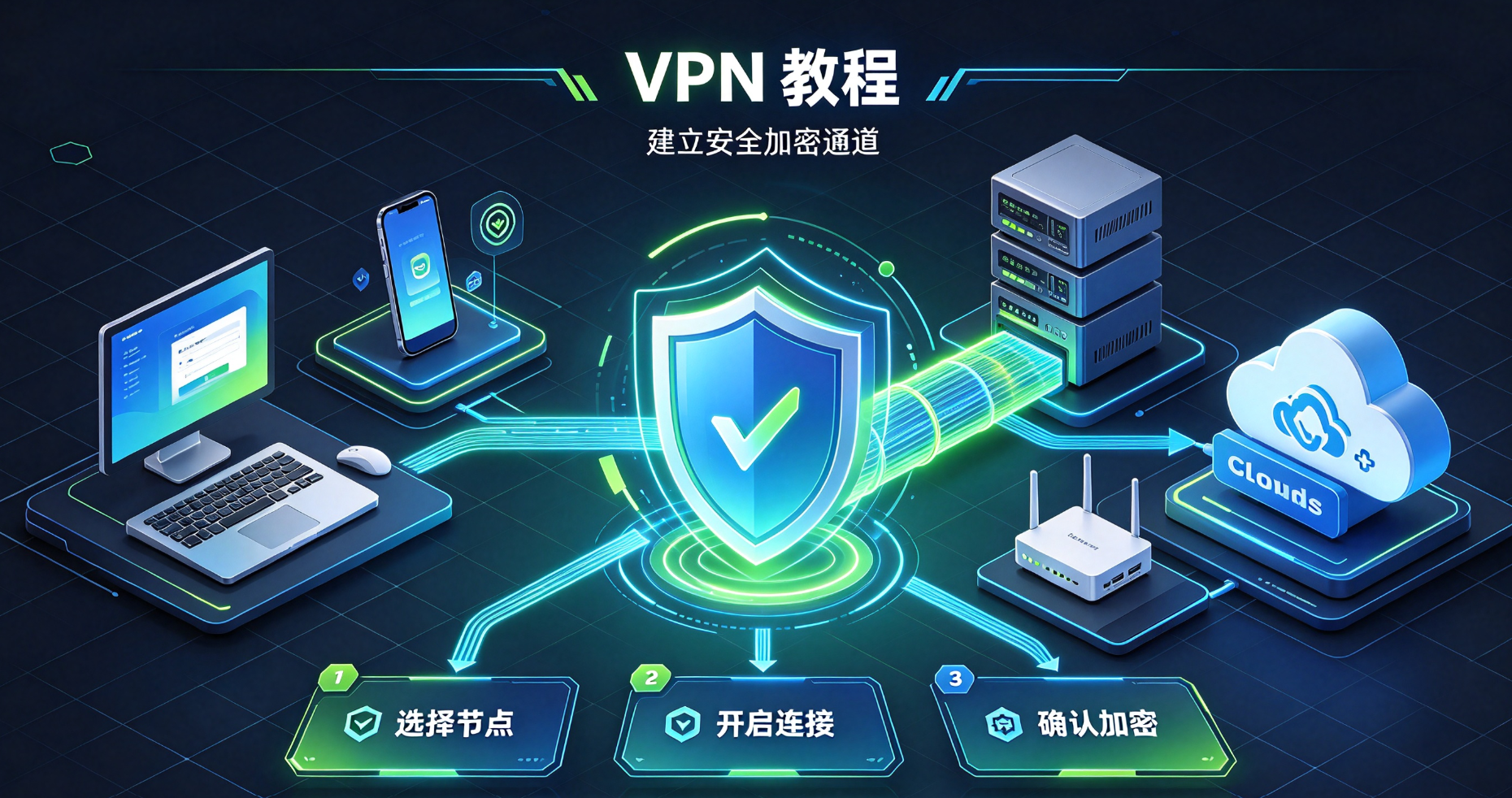 VPN 是什么？从加密通道到企业远程访问，一次搞懂虚拟私有网络